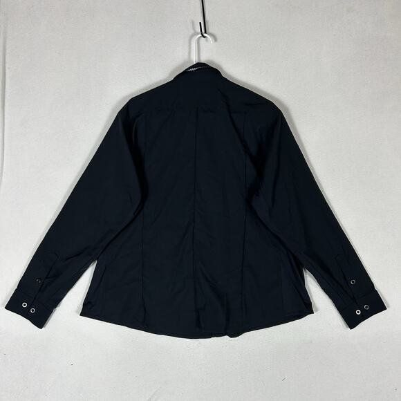 Blauer Long Sleeve Cotton Uniform Shirt Mens 46 Reg Police LEO Work Security Top - Picture 7 of 12